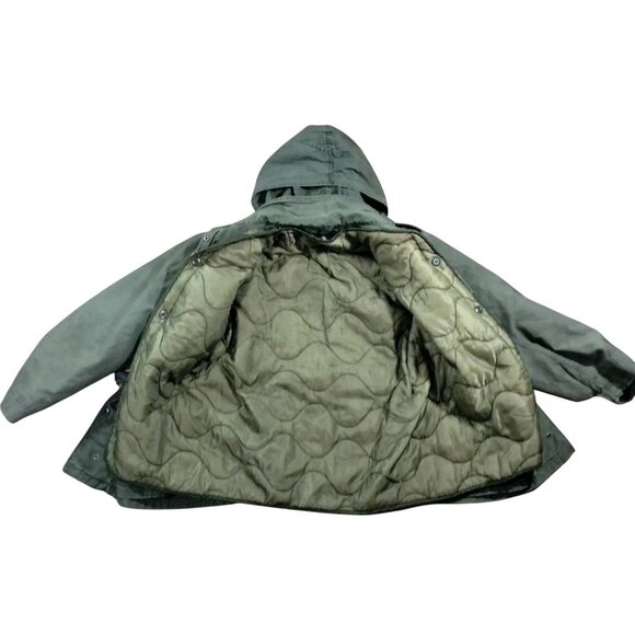Vtg 60s 70s M-65 Field Jacket Vietnam Era Cold Weather US Army Coat Small - Picture 6 of 16